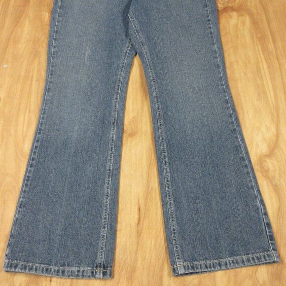 TOMMY HILFIGER‎ High-Rise Straight Leg Denim Jeans Womens Sz 10 LONG Cotton TALL - Picture 4 of 16